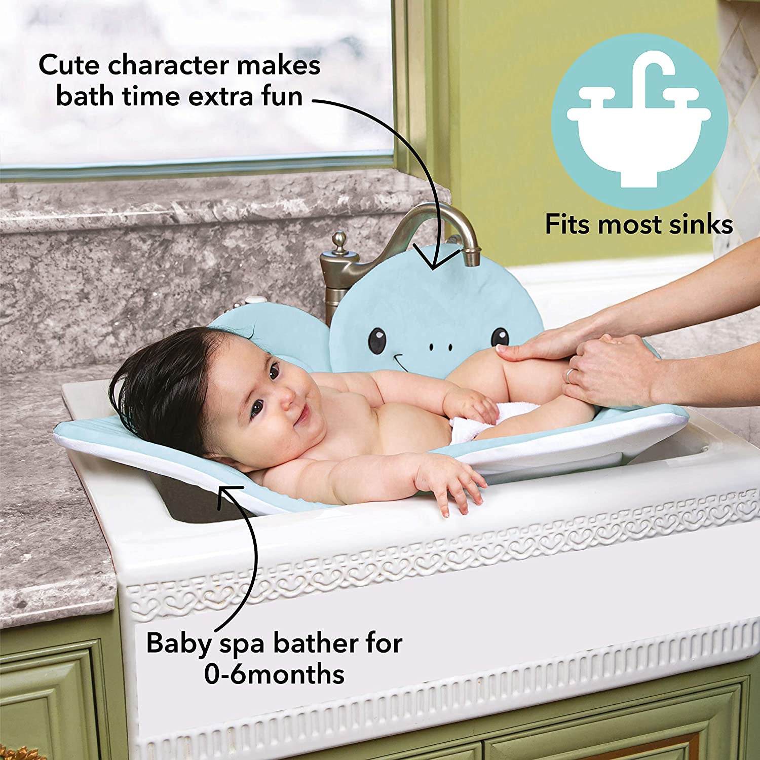 Baby Bath Sink & Tub Cushion (0TBM)