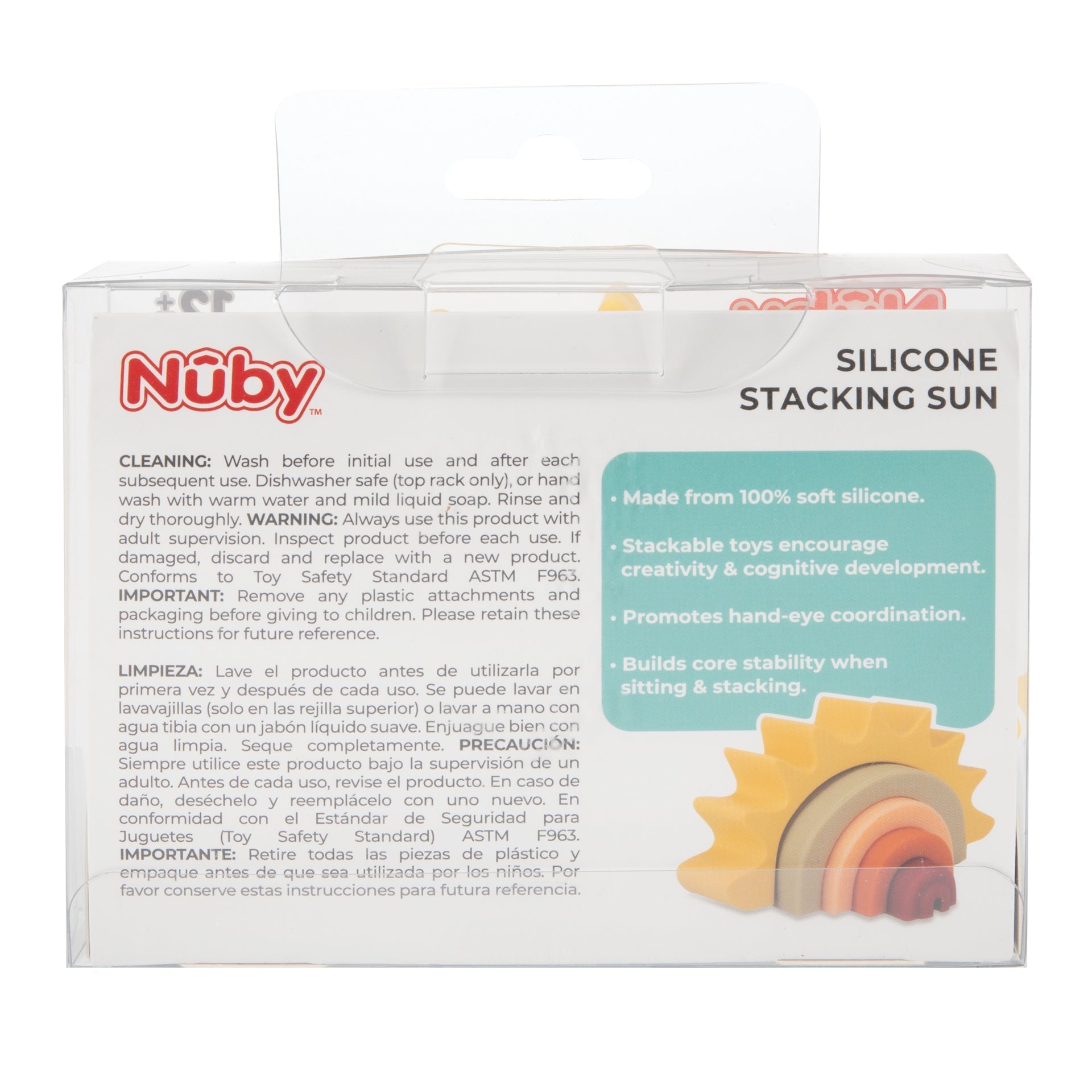 Silicone Stacking Sun Toy (WFN7)
