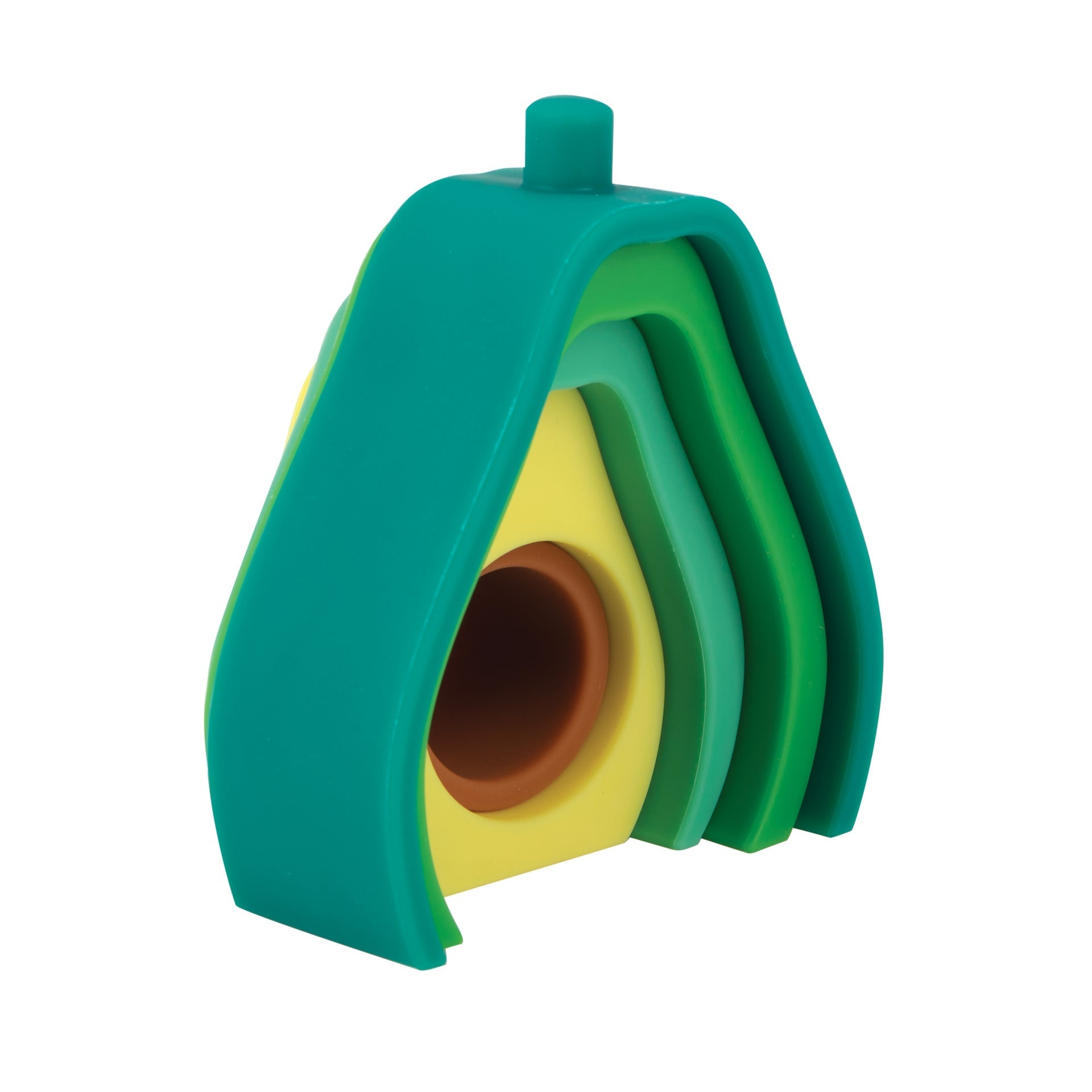 Silicone Stacking Avocado Toy (NWW7)