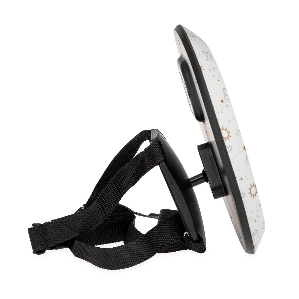 LED Light Backseat Baby Car Mirror with Remote (UALR)