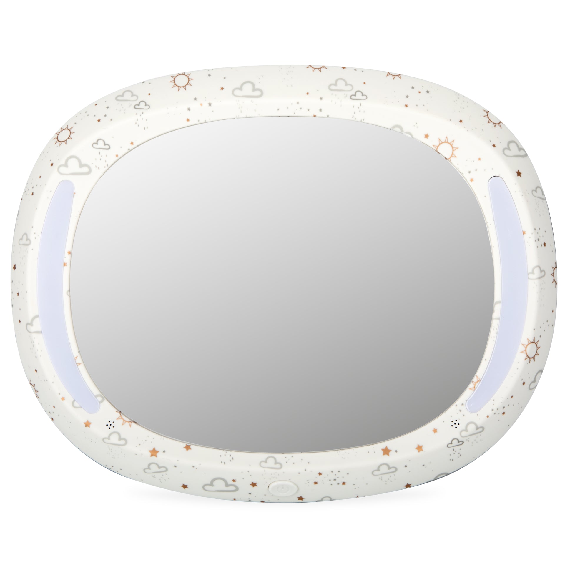 LED Light Backseat Baby Car Mirror with Remote (UALR)