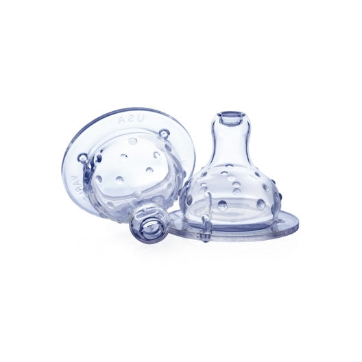 Non-Drip Wide Neck Replacement Nipple - 2 pack (083Y)