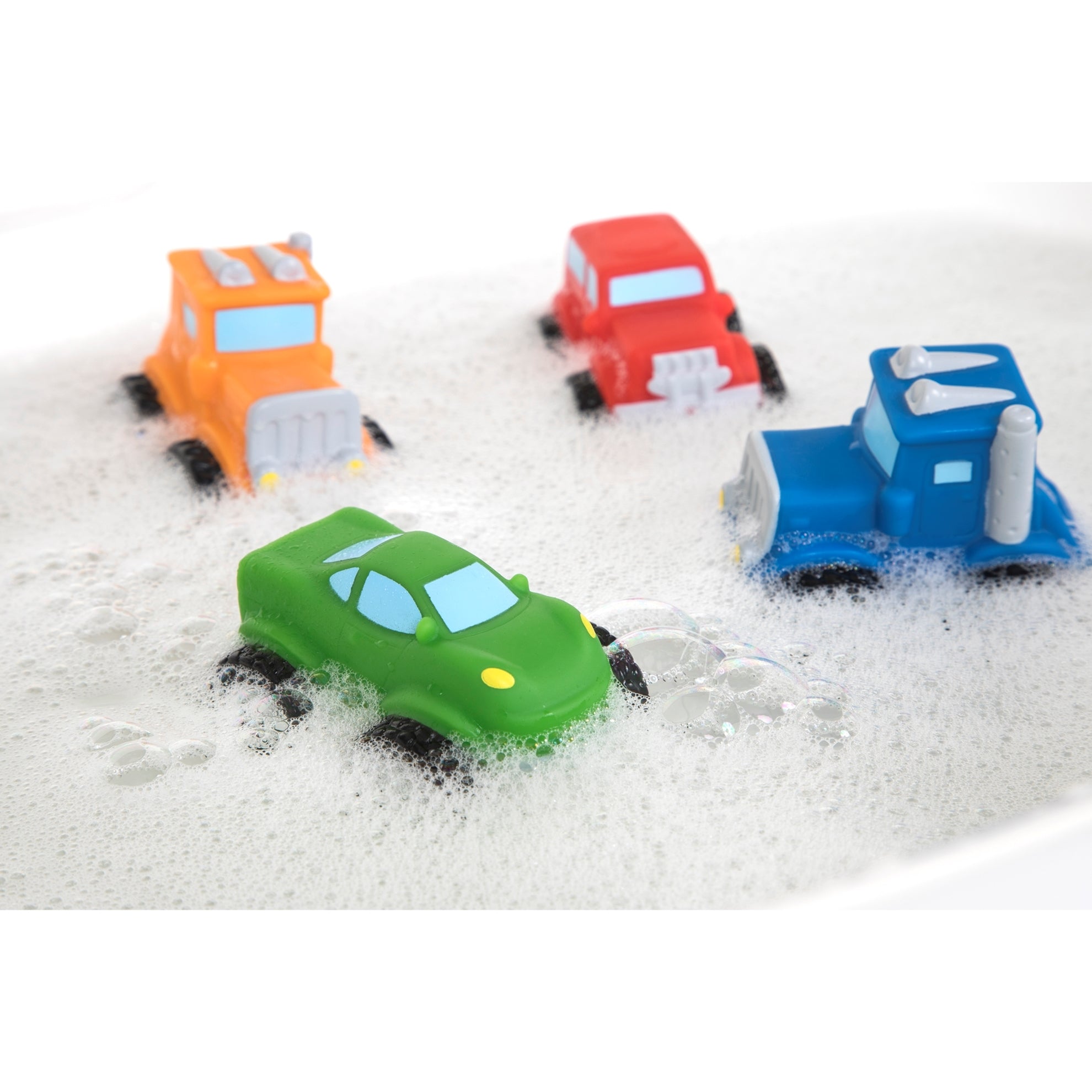 Squirt Wheels Bath Squirters - 4 pack (IHVM)