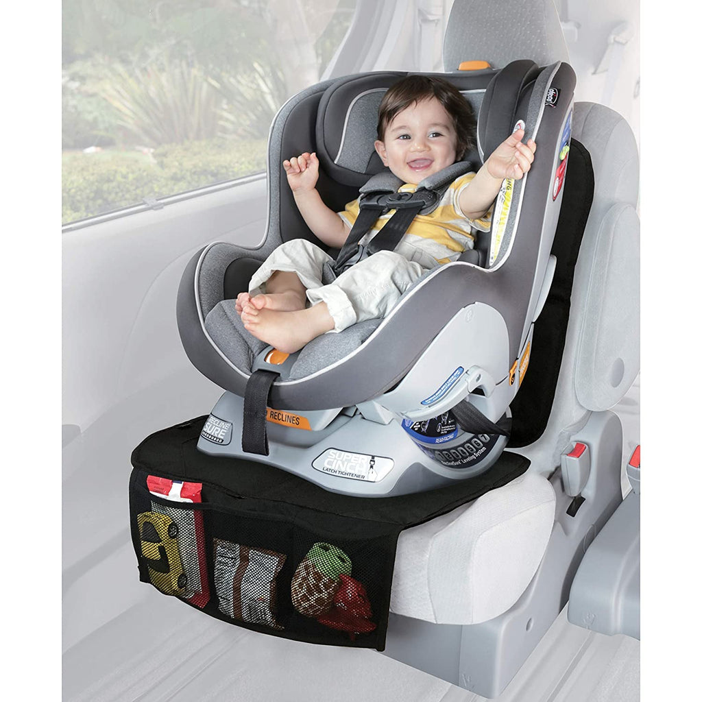 Car Seat Protector with Storage Pouch (ZEUK)
