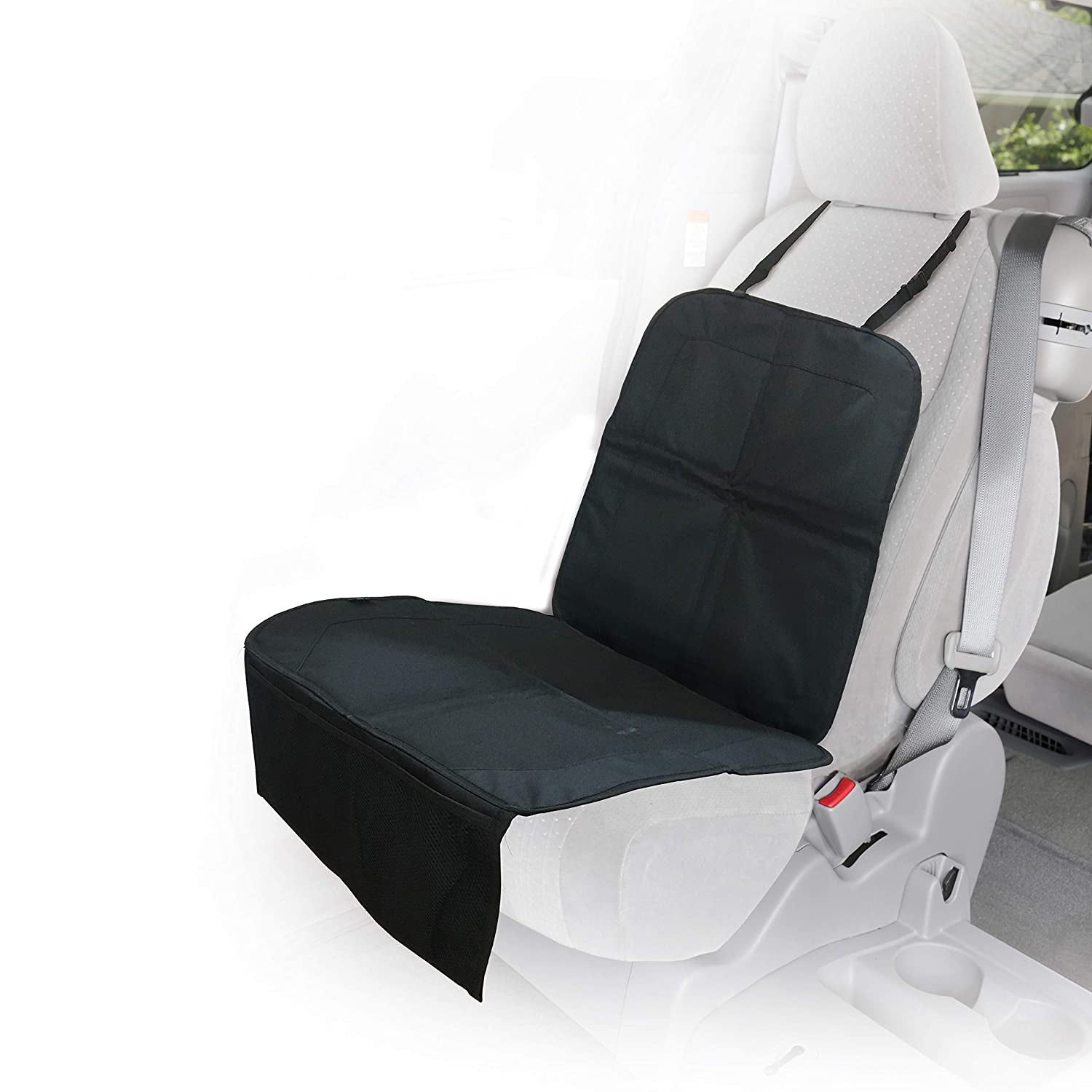 Car Seat Protector with Storage Pouch (ZEUK)