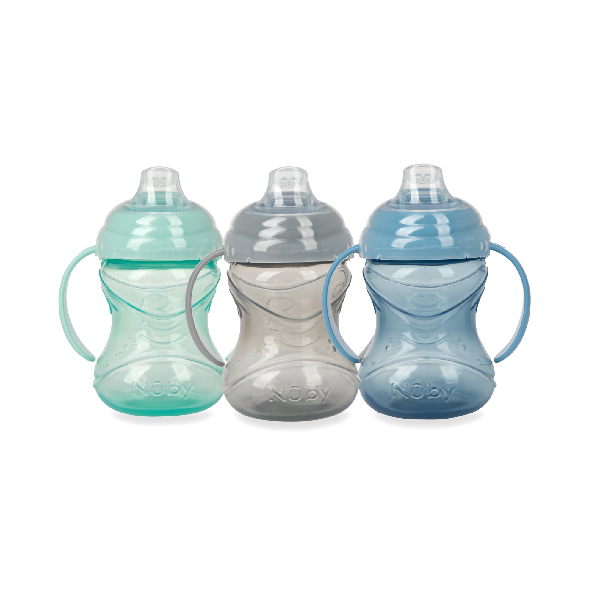 Clik-It Soft Spout Grip N' Sip Trainer Cup (3 Pack) (RAC2)