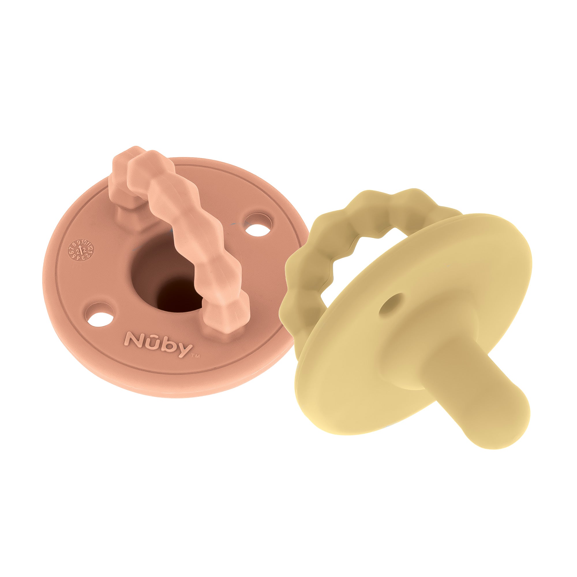 Silicone Softees Pacifier & Teether (2 Pack) (3KB3)