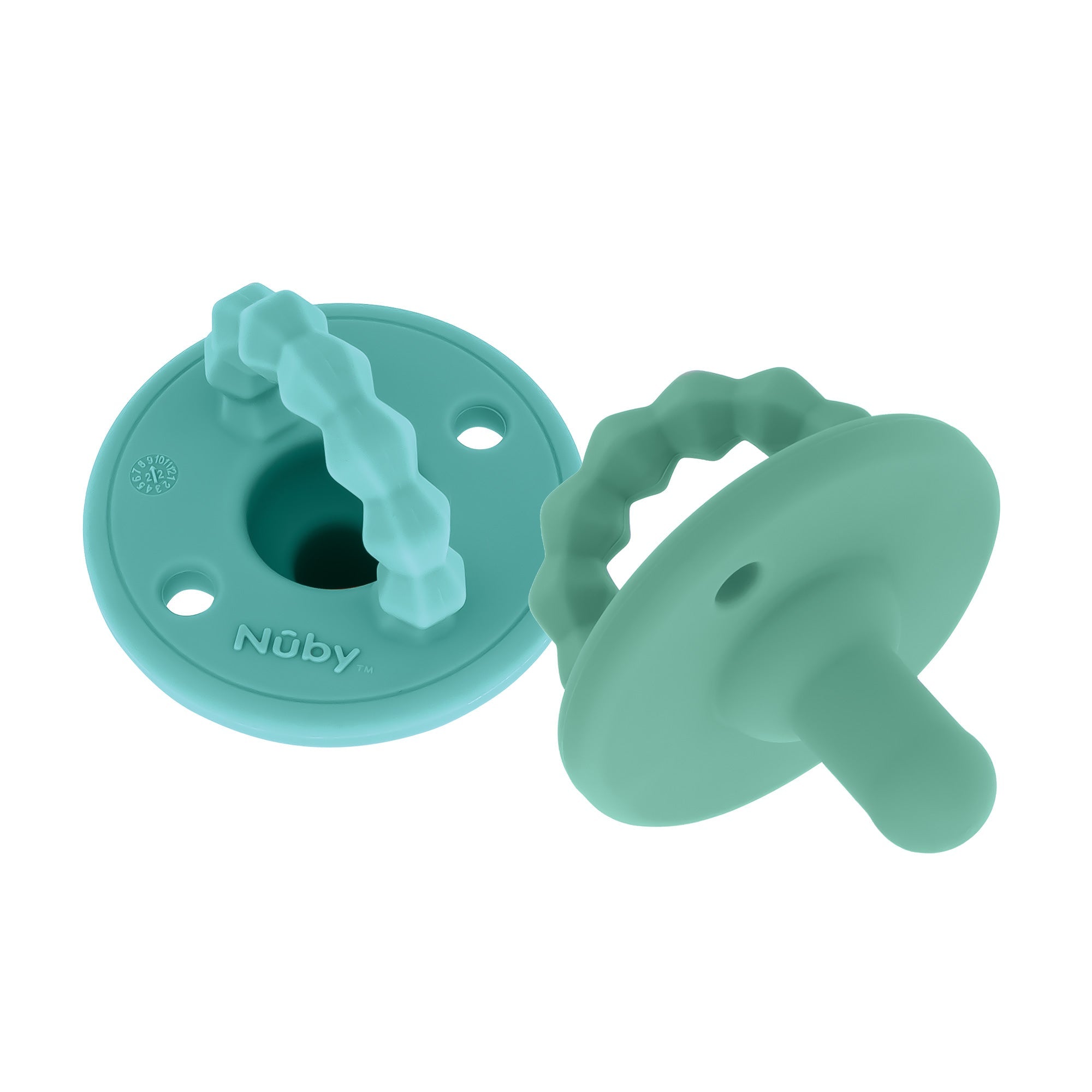 Silicone Softees Pacifier & Teether (2 Pack) (3KB3)