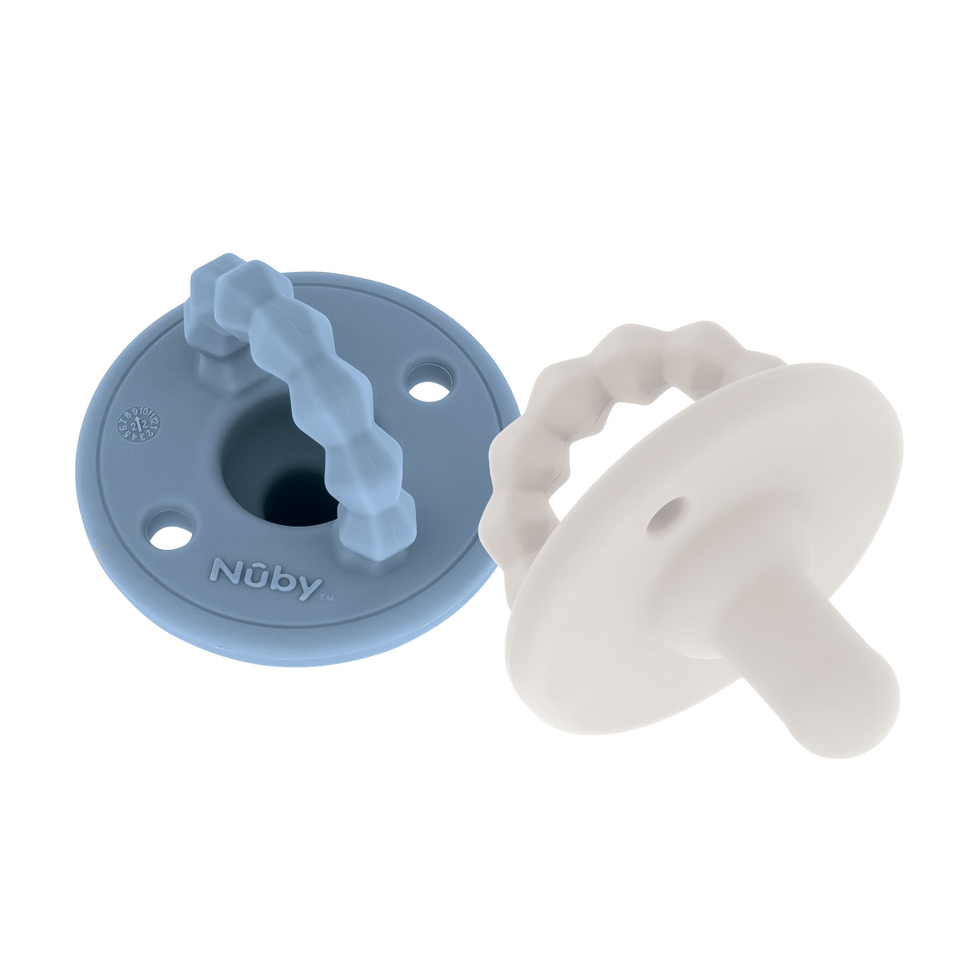Silicone Softees Pacifier & Teether (2 Pack) (3KB3)