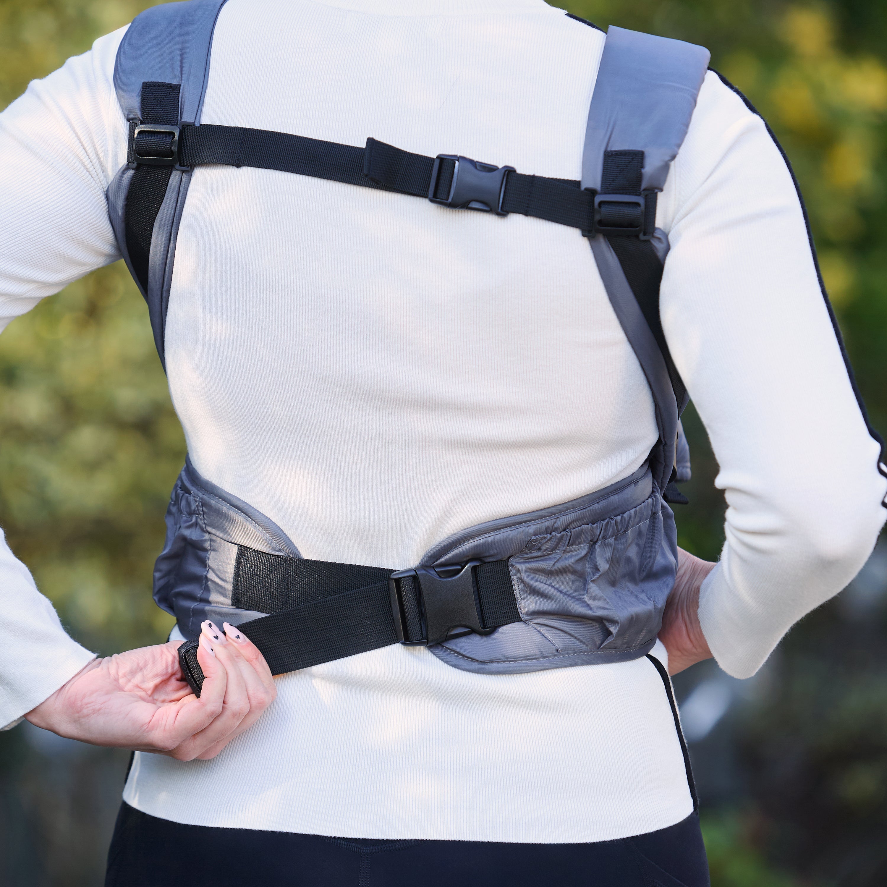 Deluxe Baby Carrier | Grey (HKD4)