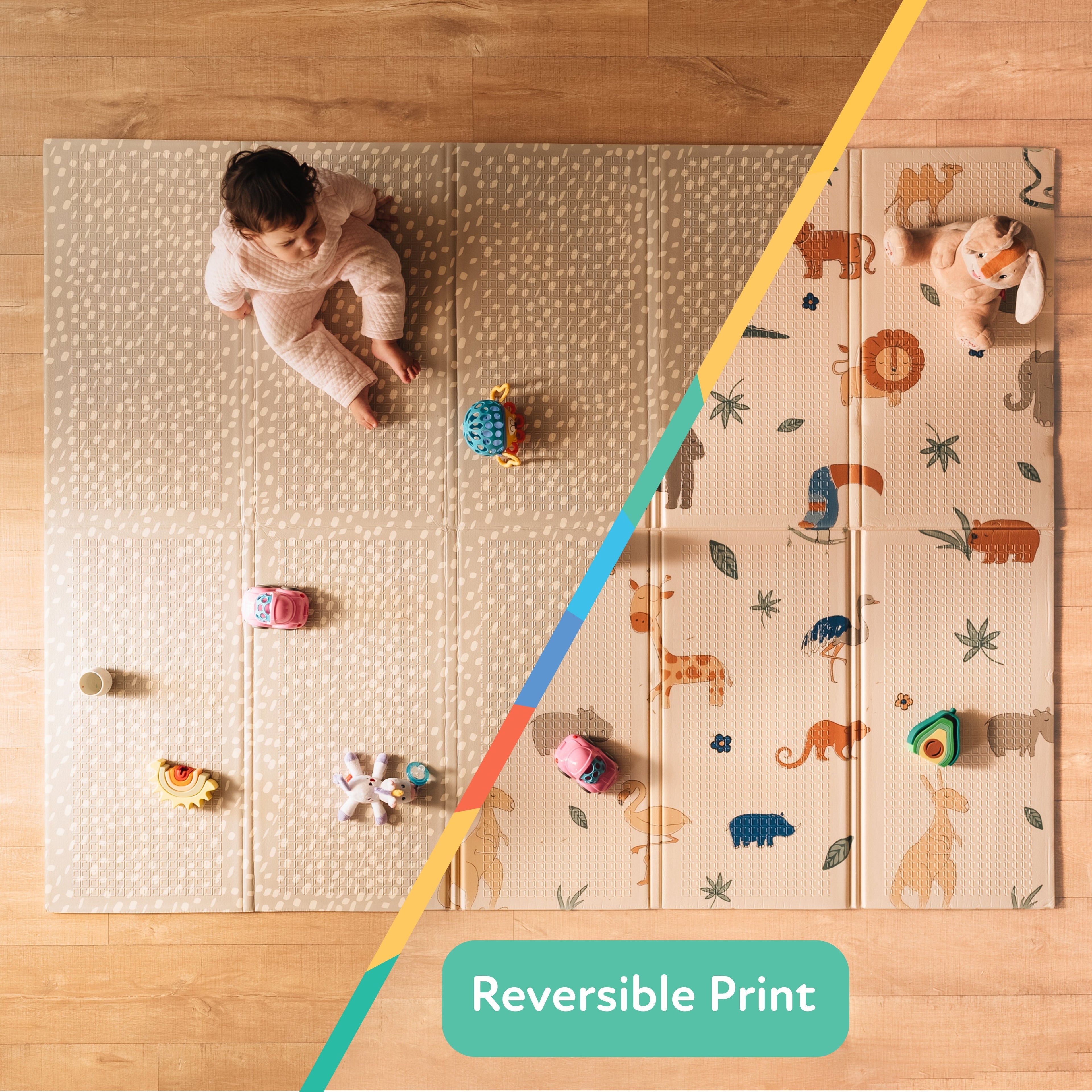 Reversible Floor Mat | Safari (KBOY)