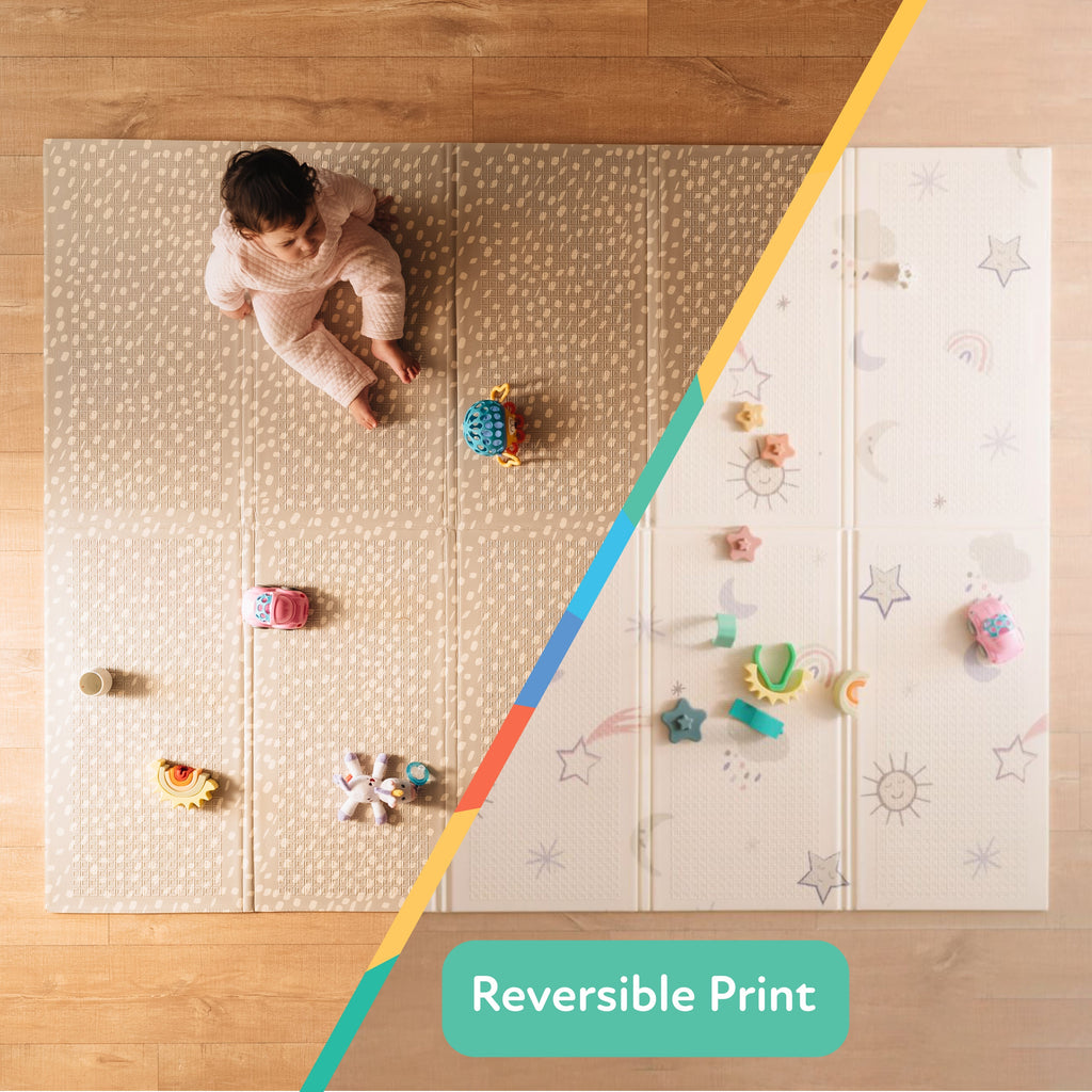 Reversible Floor Mat | Rainbows & Sky (D3IT)
