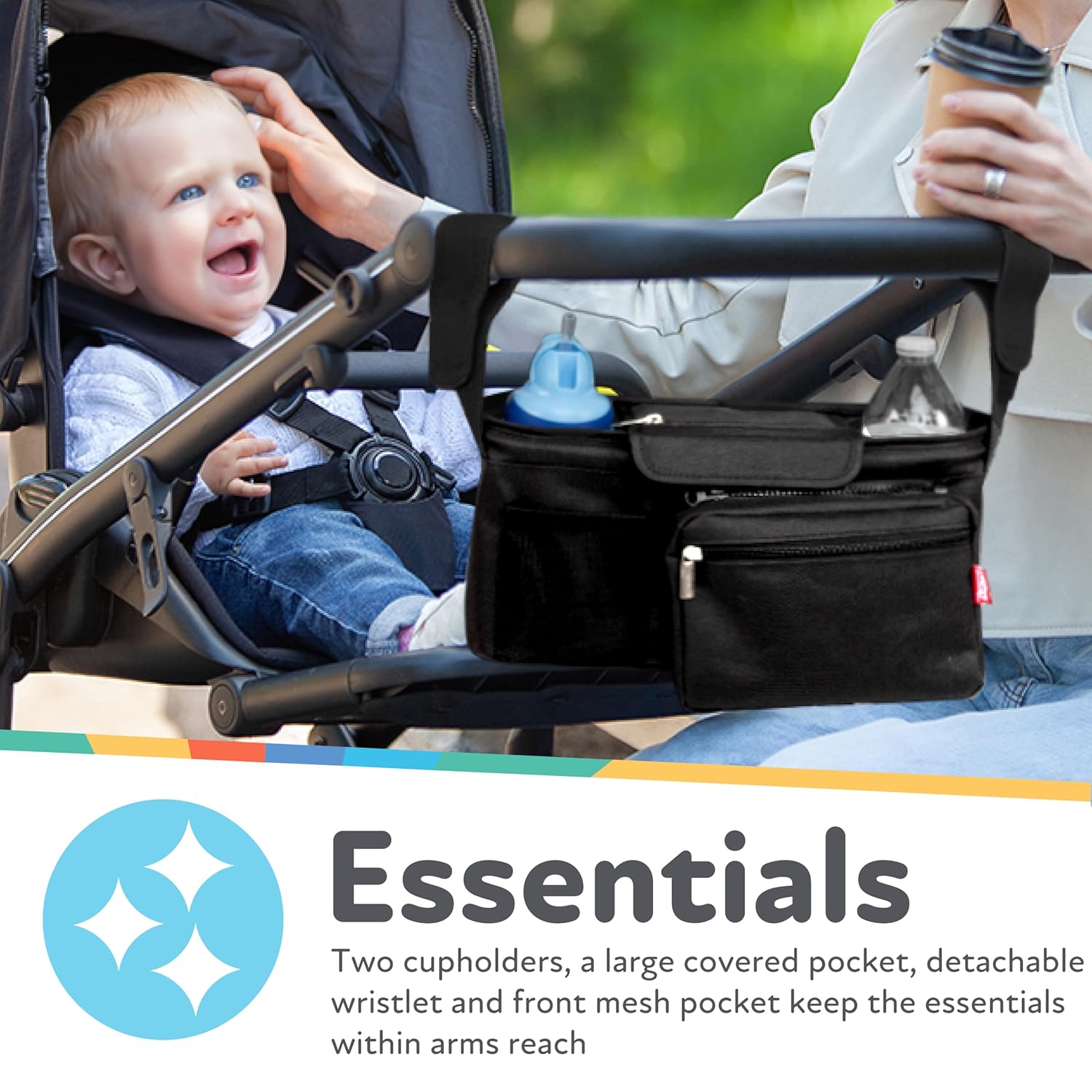 Deluxe Stroller Organizer (9JMC)