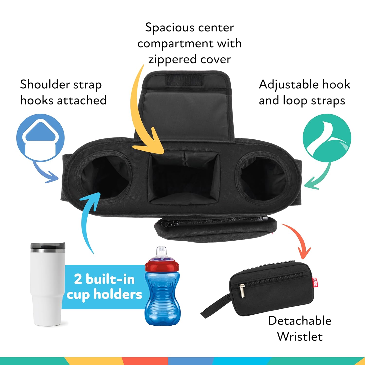 Deluxe Stroller Organizer (9JMC)