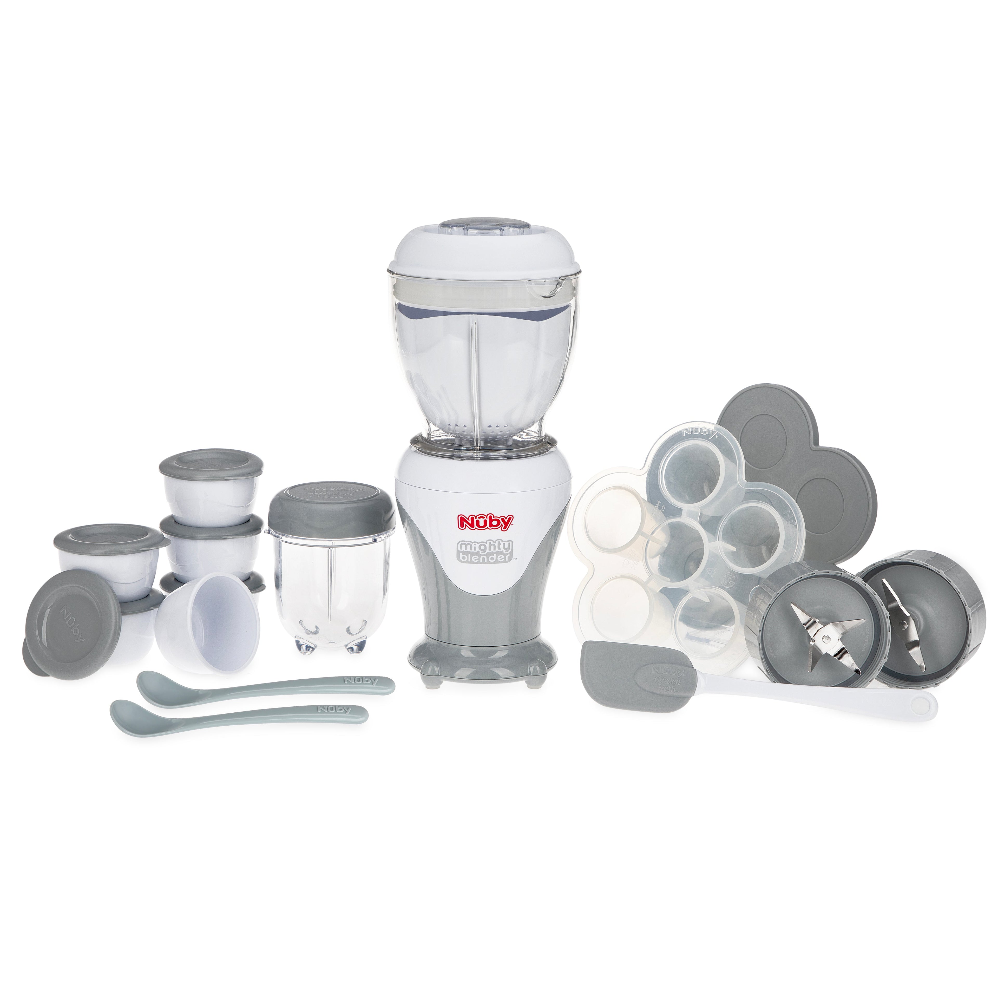 Mighty Blender 22-Piece Baby Food System (QSOM)