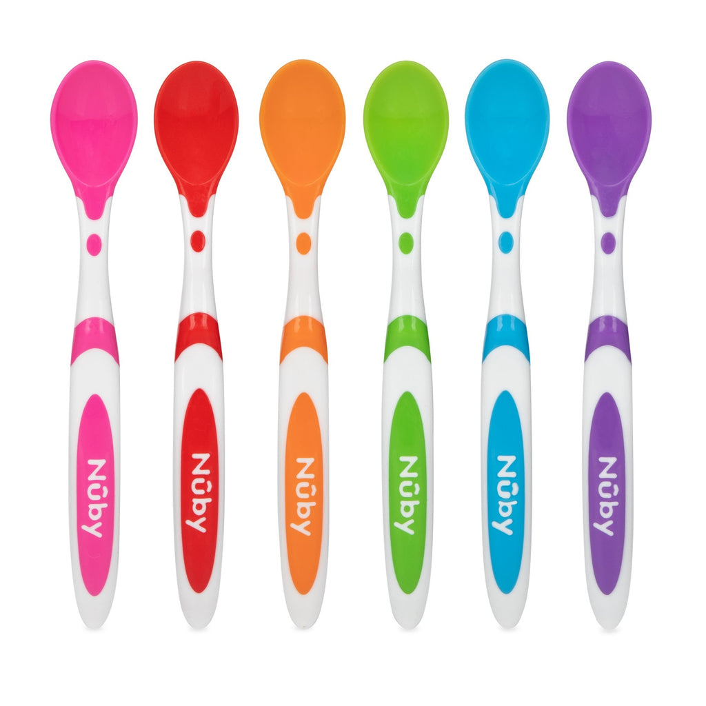 Long Handle Weaning Spoons (6 Pack) (5DKN)