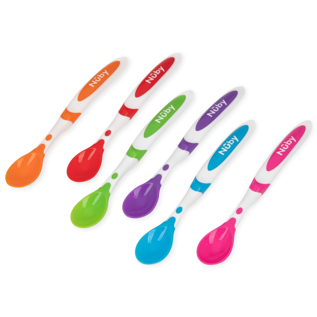 Long Handle Weaning Spoons (6 Pack) (5DKN)
