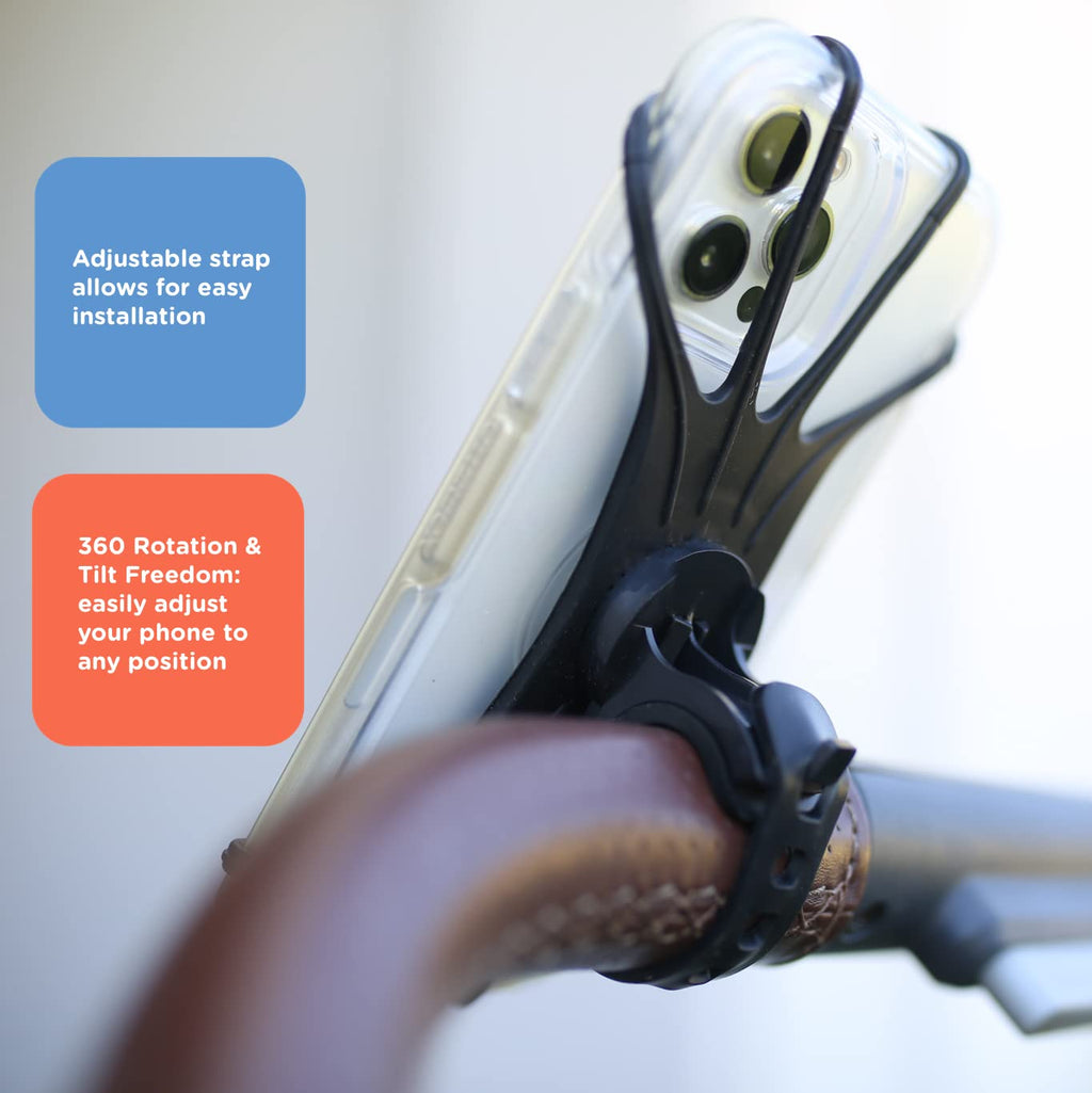 Silicone Stroller Phone Holder (2 Pack) (UXGC)
