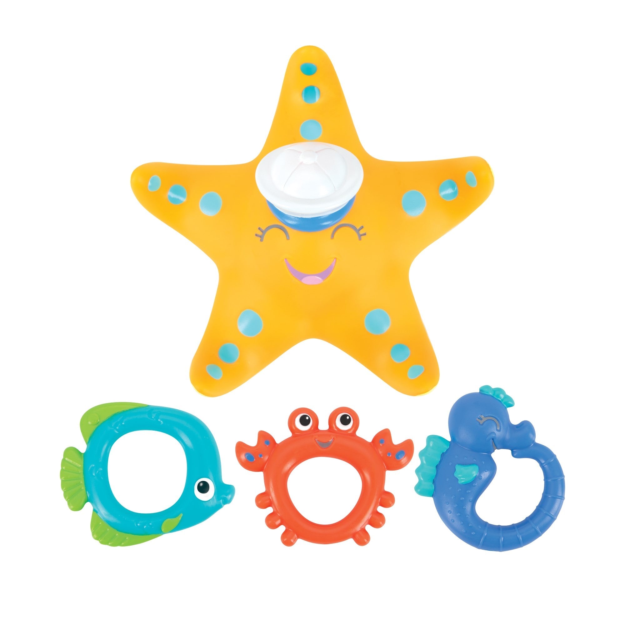 Starfish Ring Toss Bath Toy (7BFY)