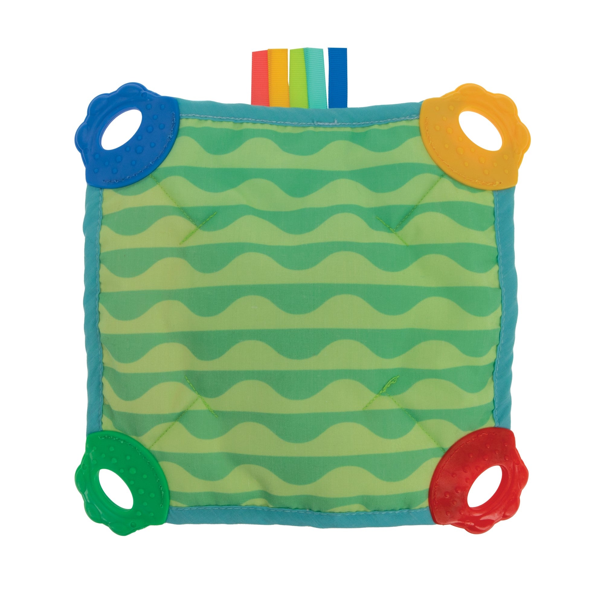 Plush Pal Teether Blankie | Frog (5V56)