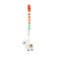 Silicone Teether with Pacifier Clip | Llama (47M7)