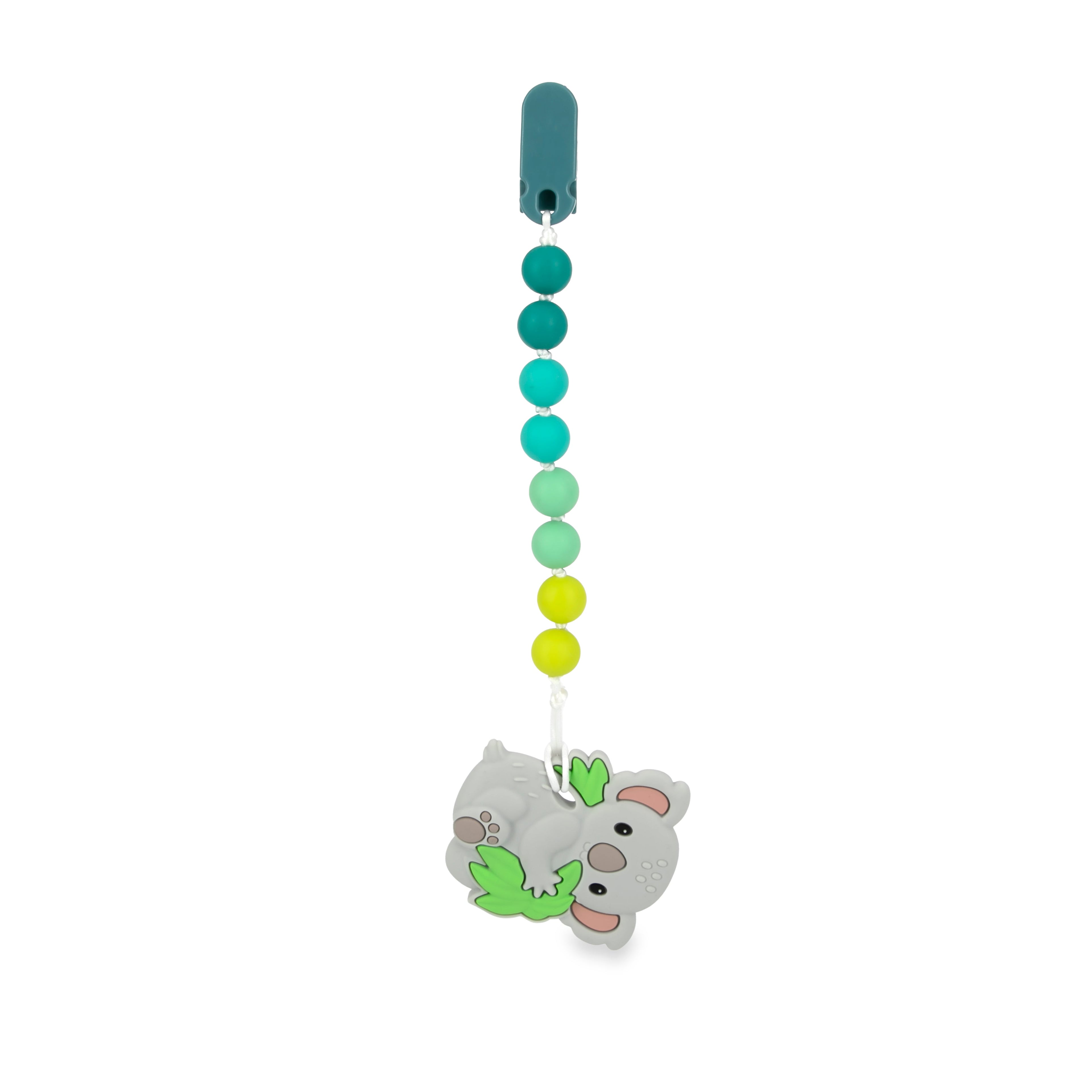 Silicone Teether with Pacifier Clip | Koala (LX0P)