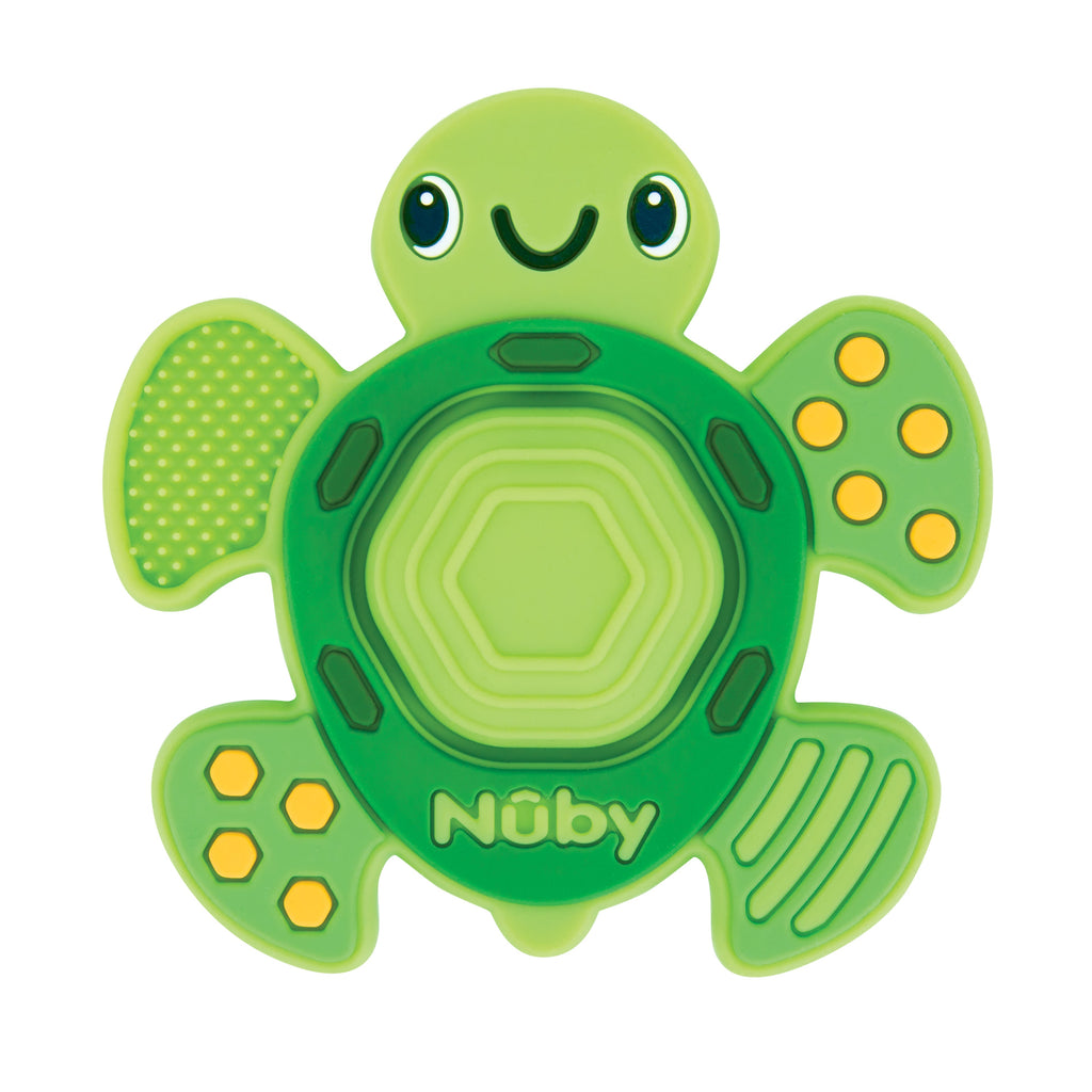 Teethe N' Pop Sensory Play Teether | Turtle (C0A7)