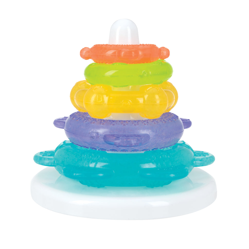 IcyBite Ocean Rings Teething and Stacking Toy (ZB7P)