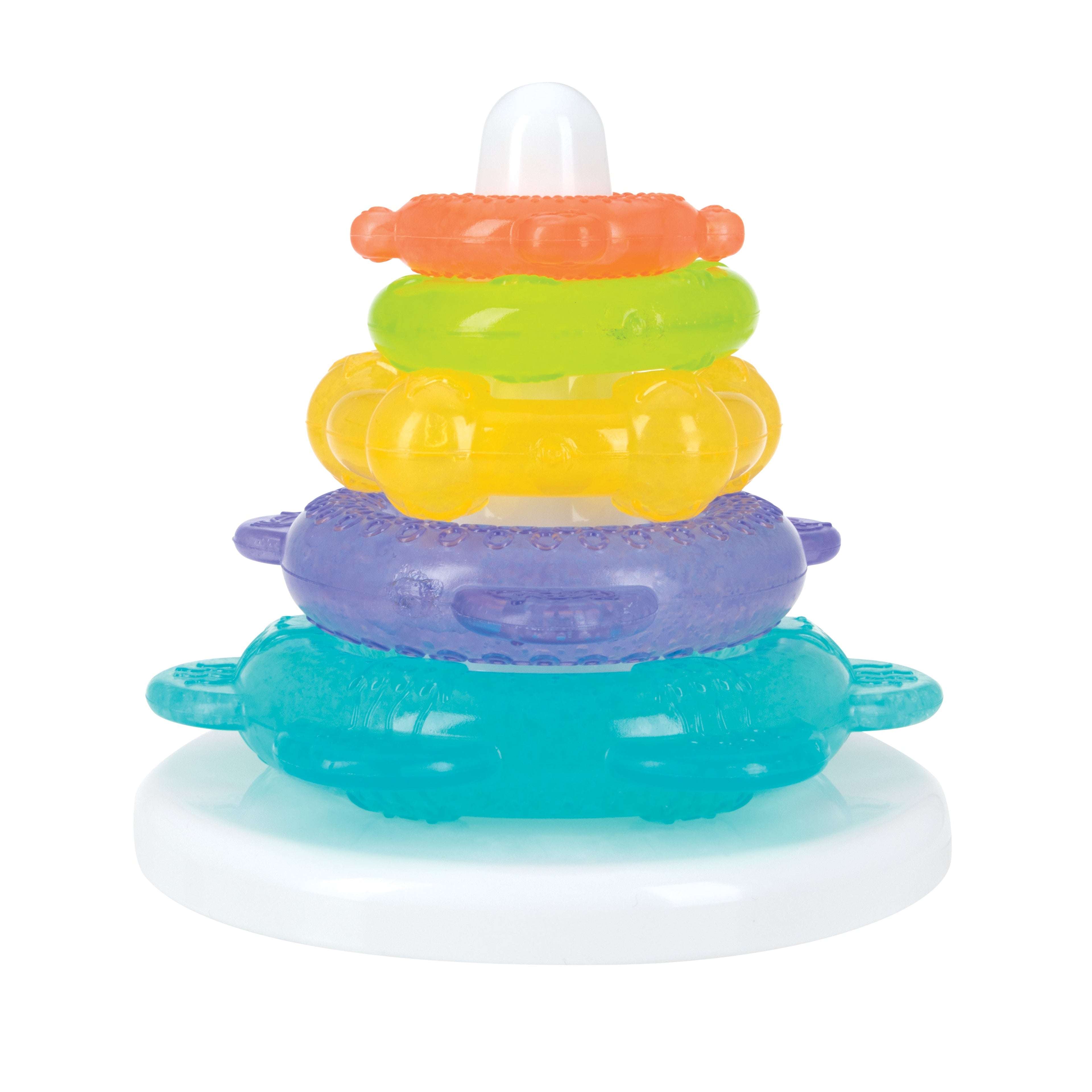 IcyBite Ocean Rings Teething and Stacking Toy (ZB7P)