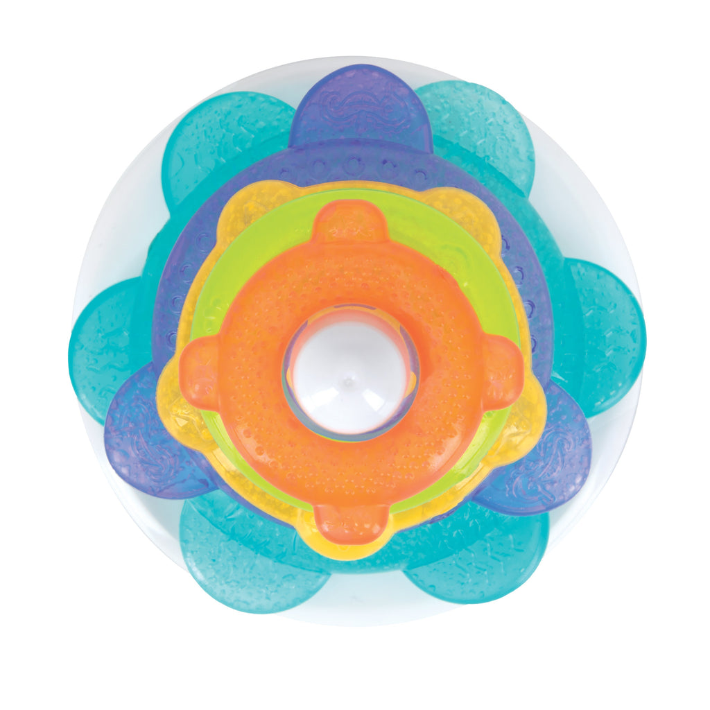 IcyBite Ocean Rings Teething and Stacking Toy (ZB7P)