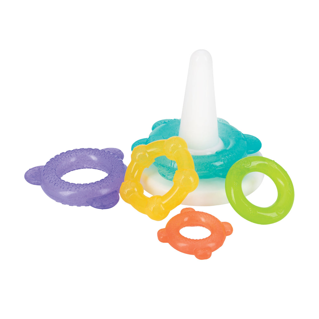 IcyBite Ocean Rings Teething and Stacking Toy (14NN)