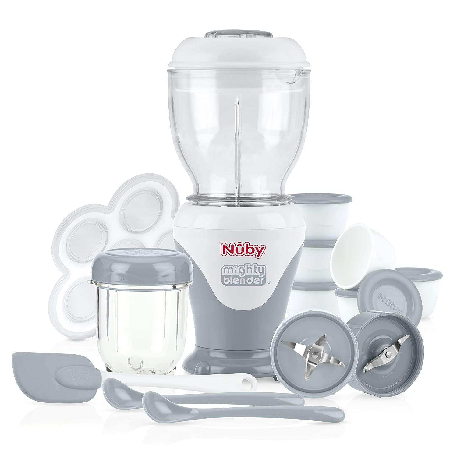 Mighty Blender 22-Piece Baby Food System (QSOM)