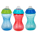 Clik-It Soft Spout Easy Grip Sippy Cup (3 Pack) (AQRS)
