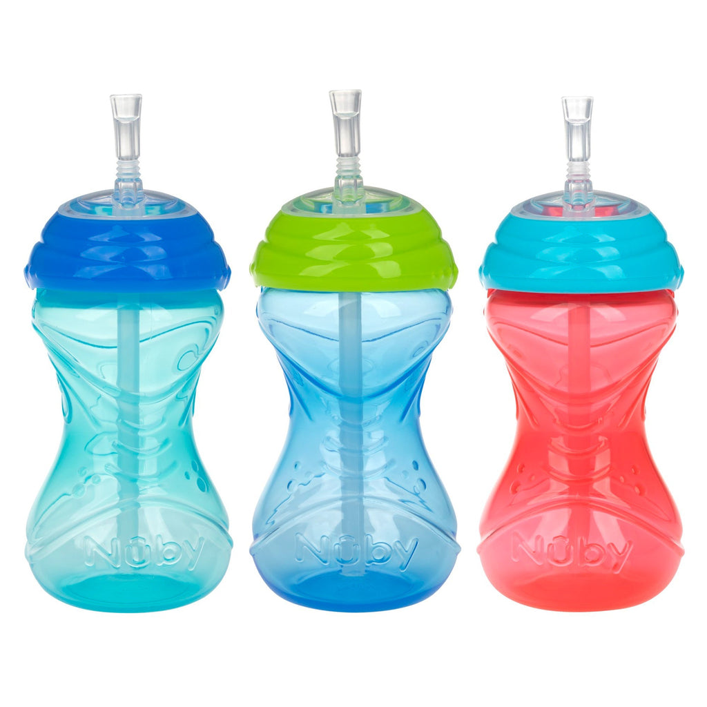 Clik-It Flex Straw Leakproof Sippy Cup (3 Pack) (6LD0)