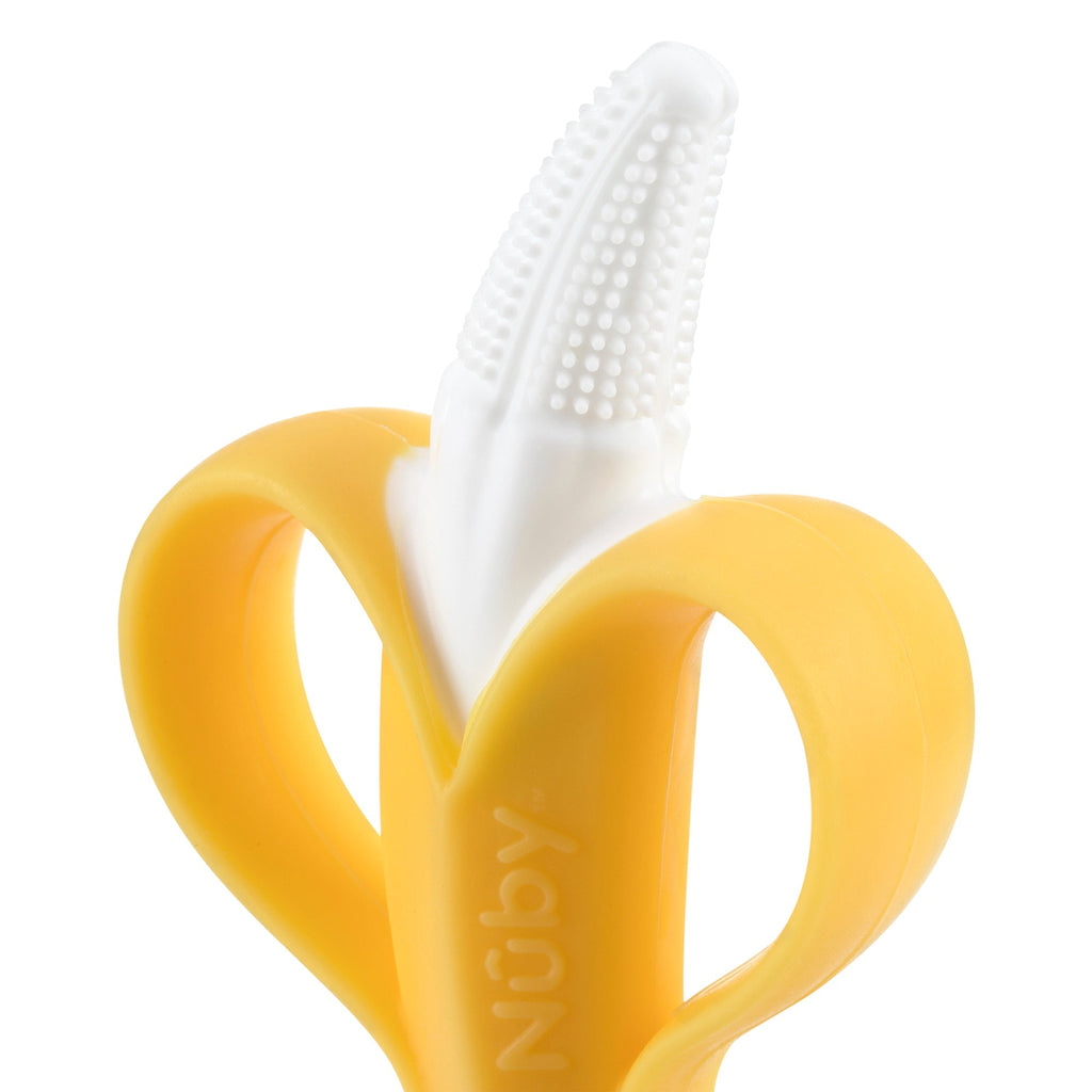 NanaNubs Banana Massaging Toothbrush (BLKC)