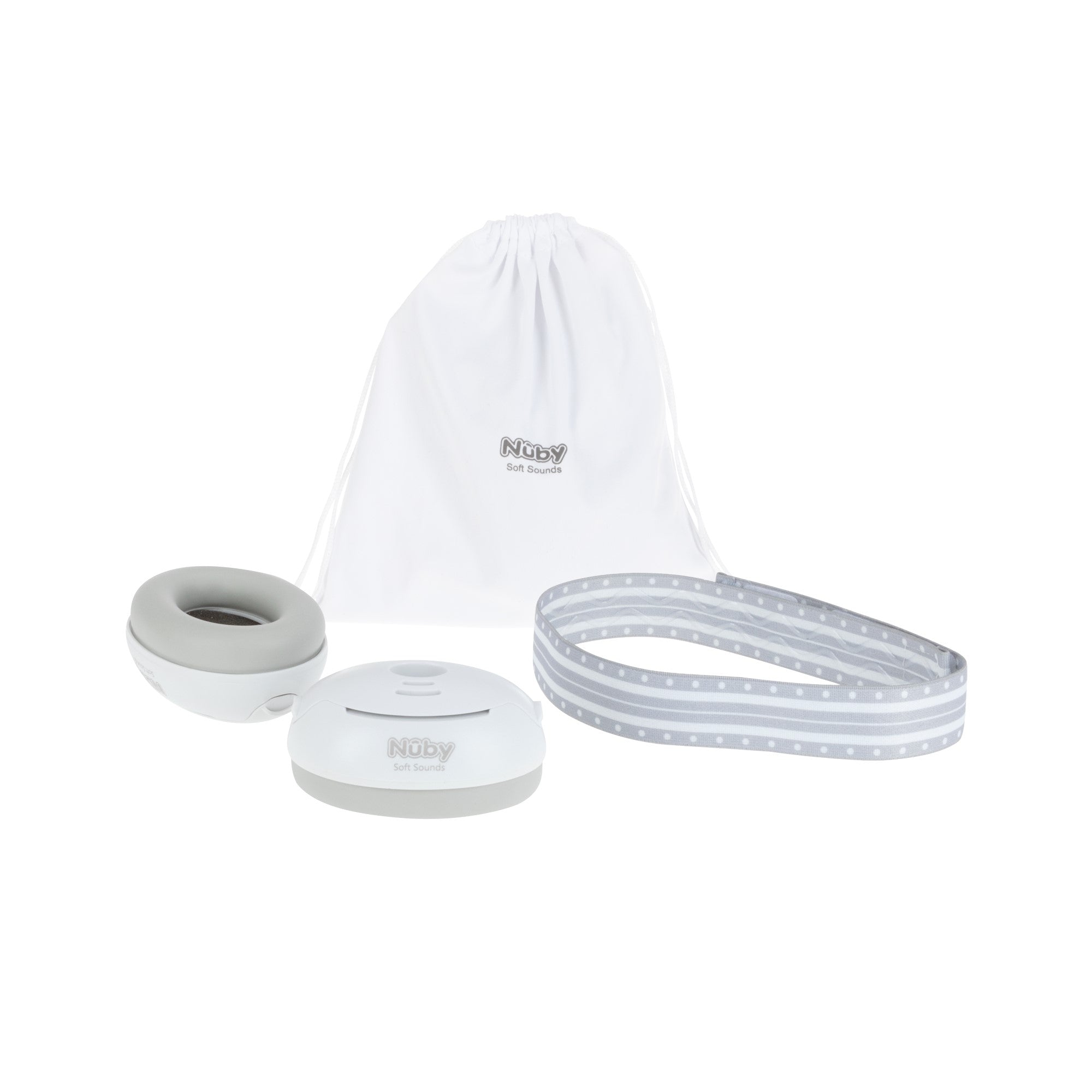 Soft Sounds Baby Earmuffs | White (DHD0)