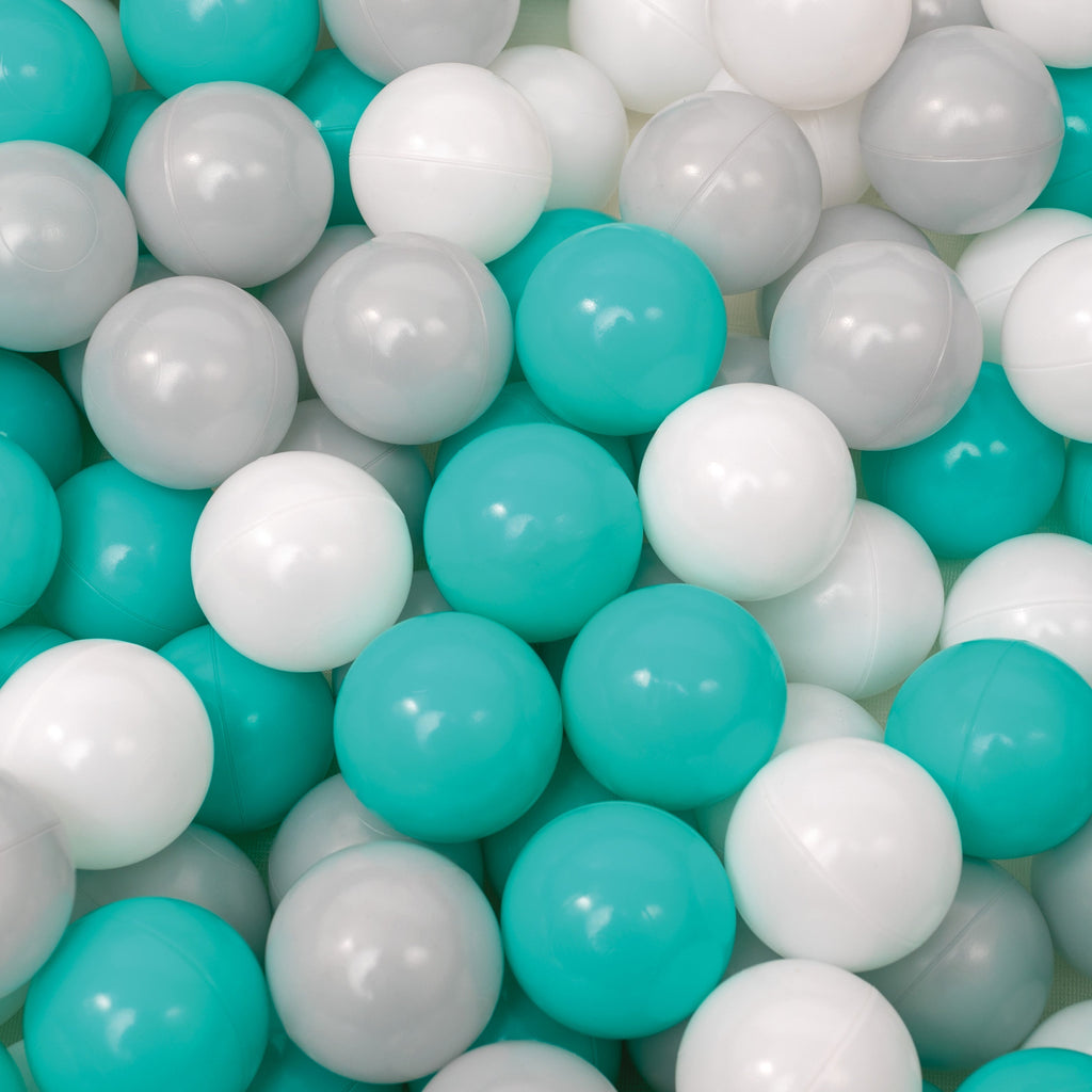 Kids' Ball Pit for Home with 200 Balls | Aqua (2T8B)
