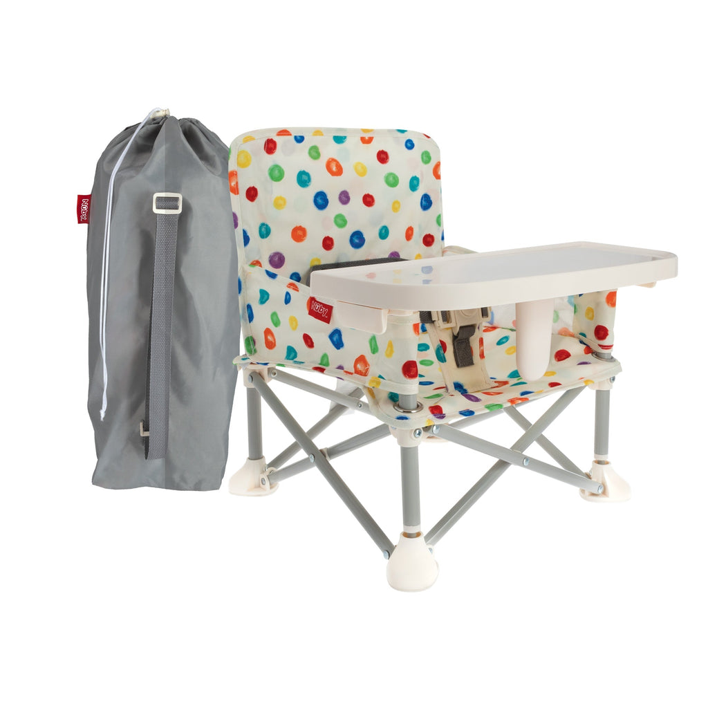 Pop Up Booster Seat | Color Dots (M7B6)