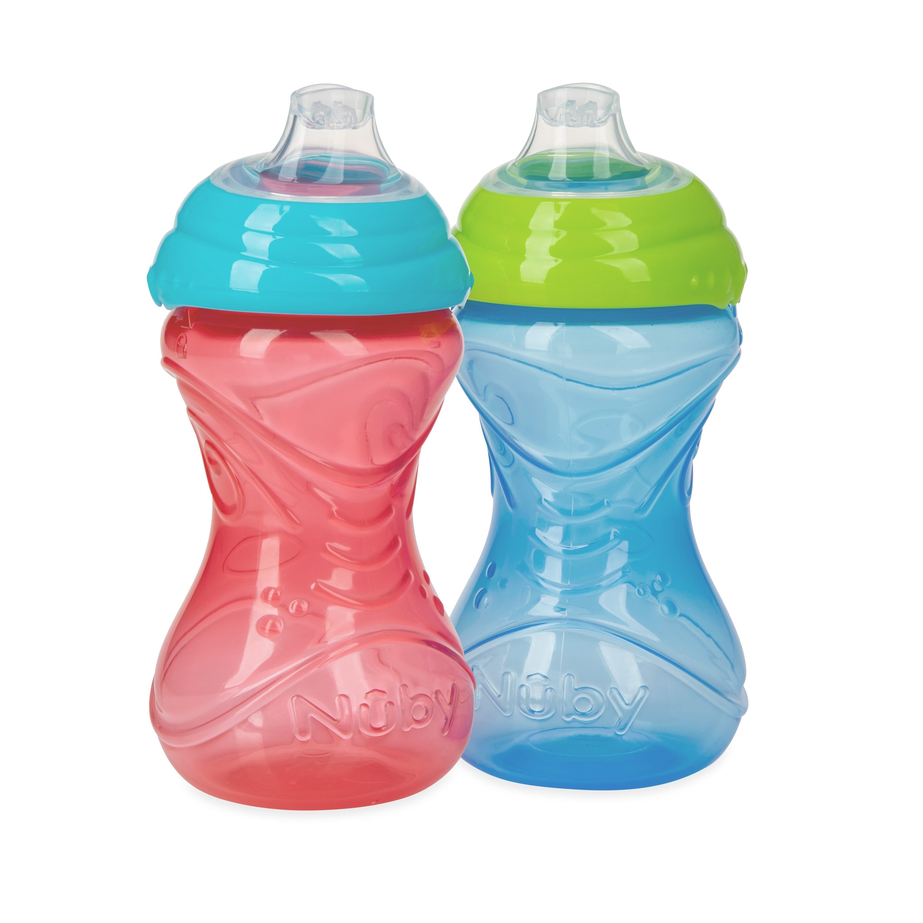 Clik-It Soft Spout Easy Grip Sippy Cup (2 Pack) (P04G)