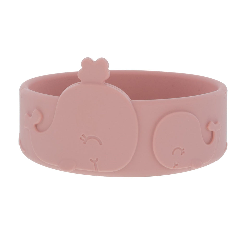 Animal Friends 6-Piece Dinnerware Set - Pink Whale (SAY1)