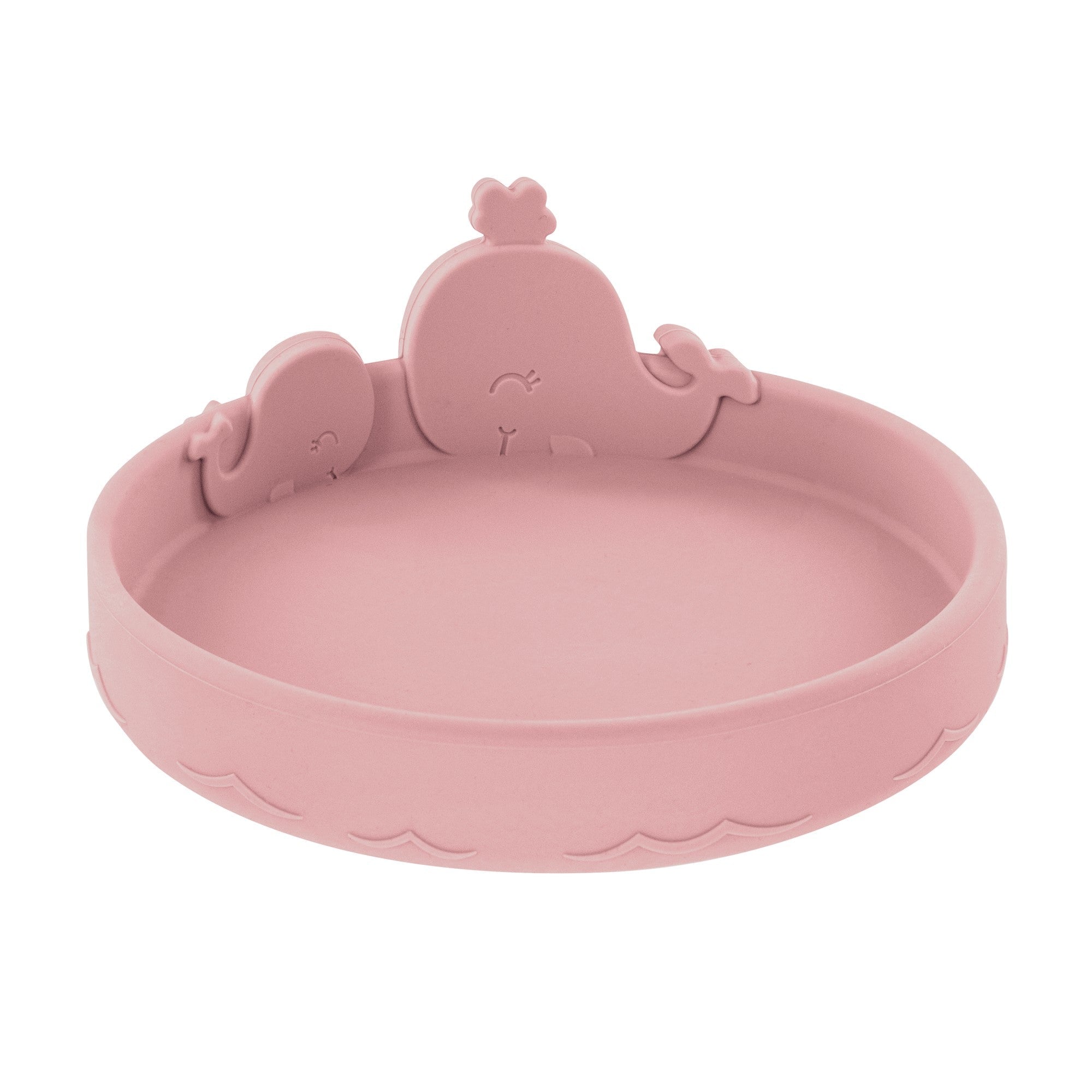 Animal Friends 6-Piece Dinnerware Set - Pink Whale (SAY1)