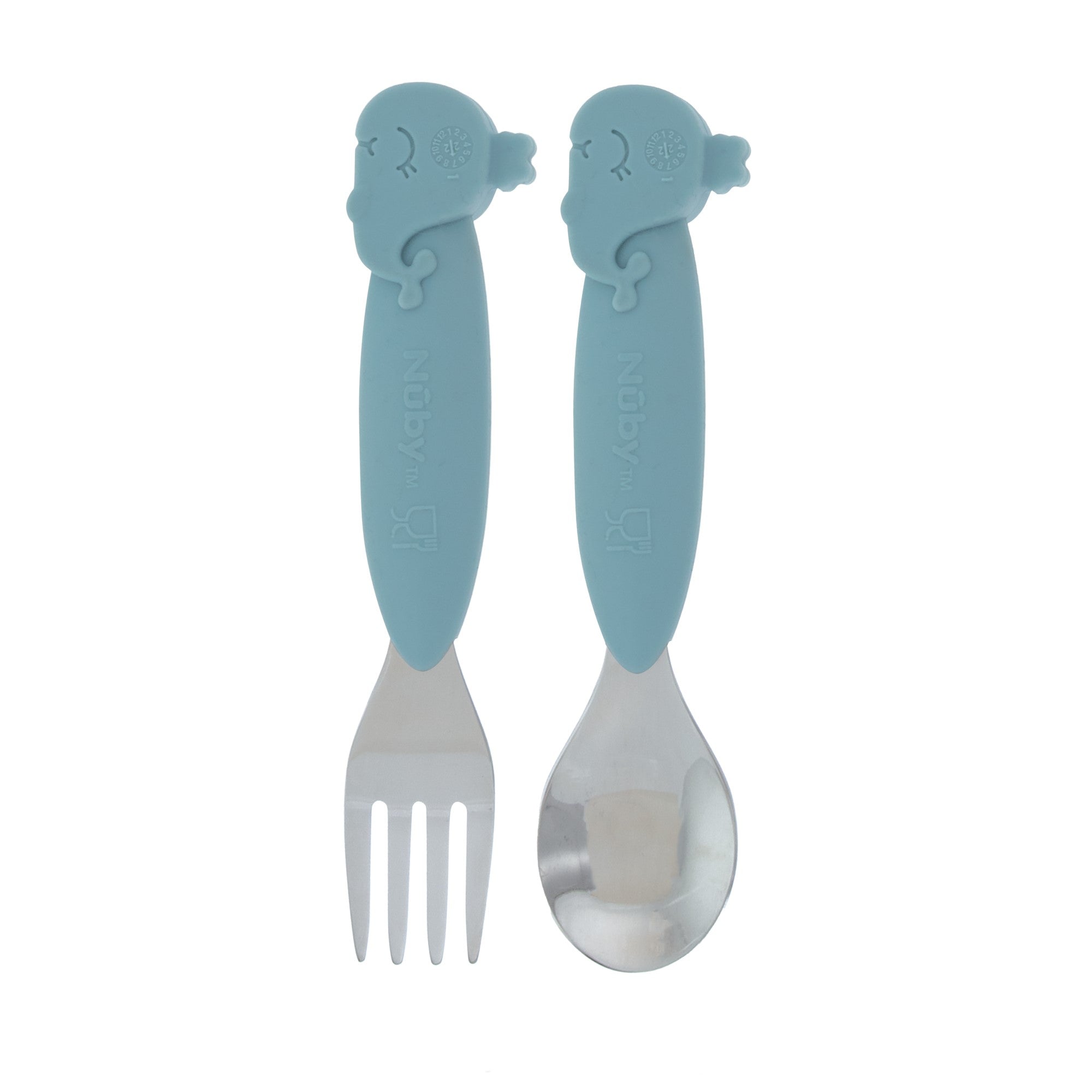 Animal Friends Silicone & Stainless Steel Utensils (RWN2)