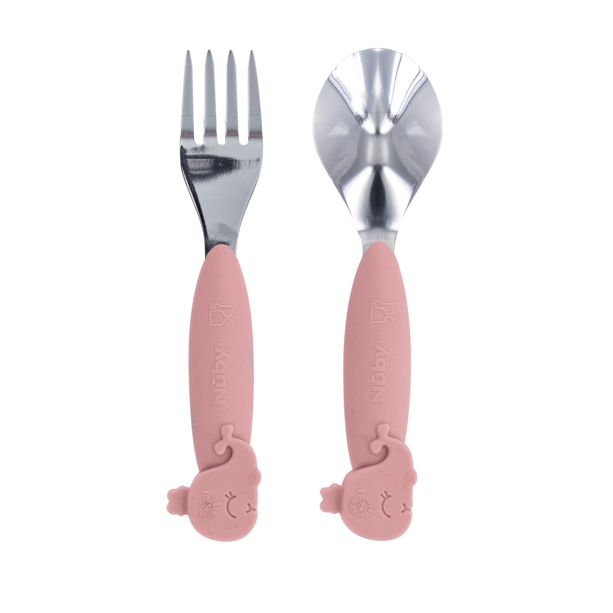 Animal Friends 6-Piece Dinnerware Set - Pink Whale (SAY1)