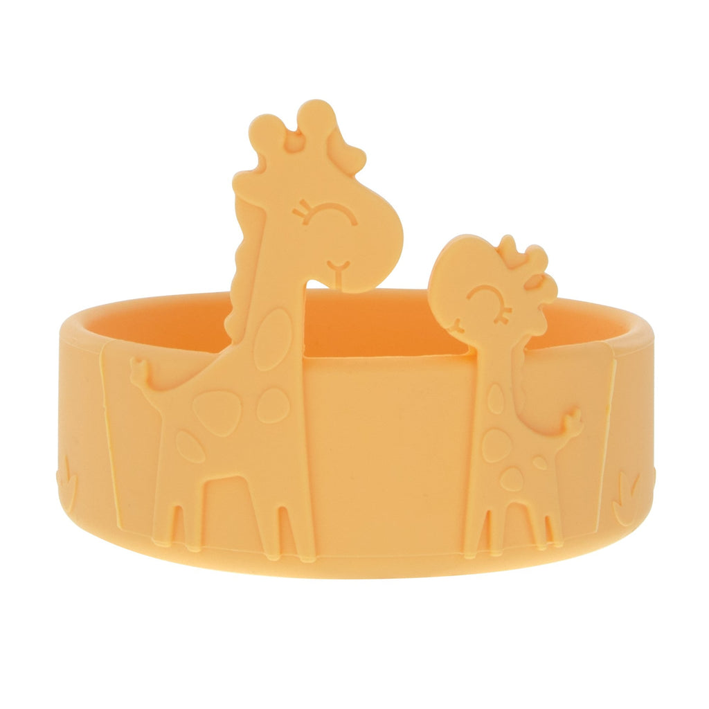 Animal Friends 6-Piece Dinnerware Set - Yellow Giraffe (HOV7)