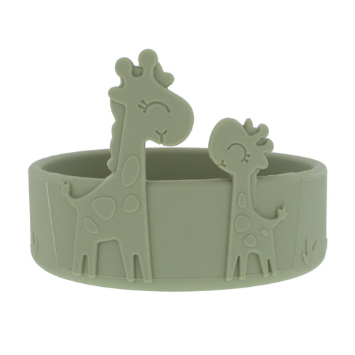 Animal Friends All Silicone Bowl (CI9E)
