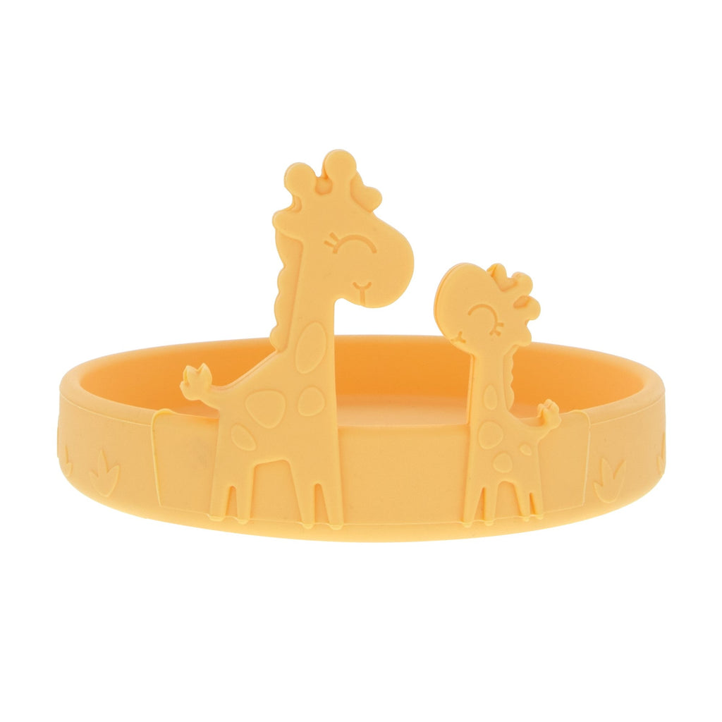 Animal Friends 6-Piece Dinnerware Set - Yellow Giraffe (HOV7)