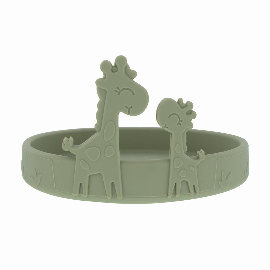 Animal Friends 6-Piece Dinnerware Set - Green Giraffe (421M)