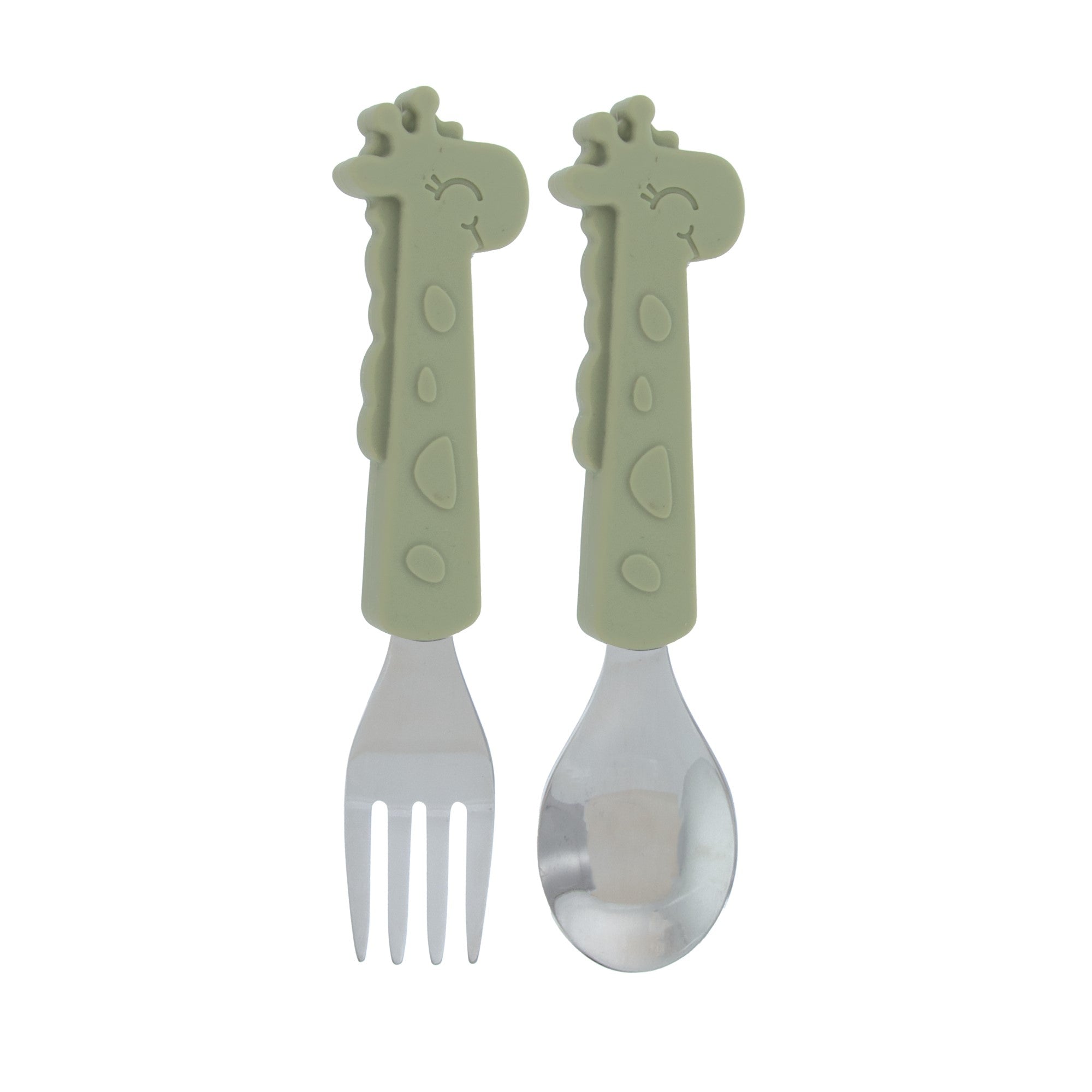 Animal Friends 6-Piece Dinnerware Set - Green Giraffe (421M)
