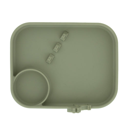 Animal Friends 6-Piece Dinnerware Set - Green Giraffe (421M)