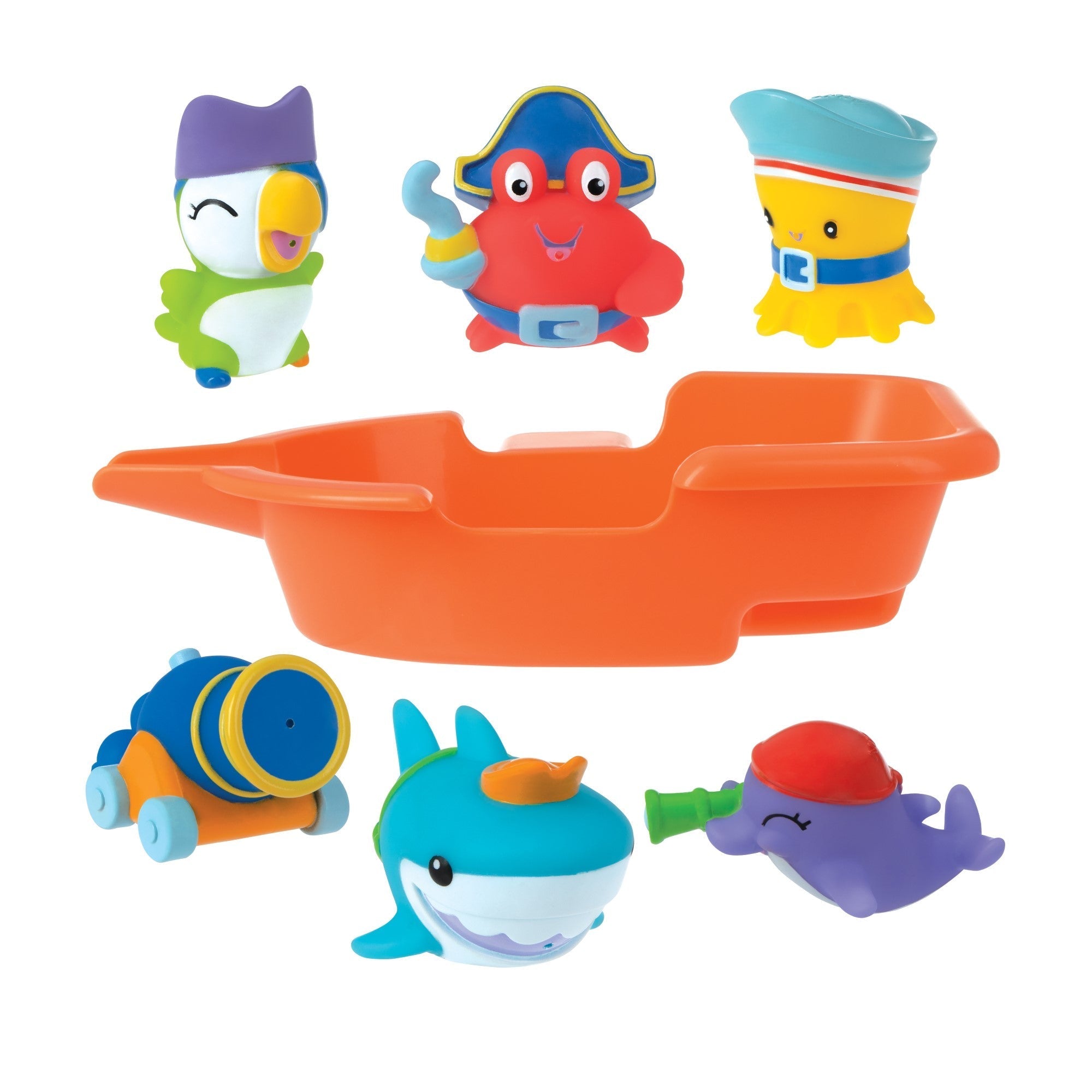 Pirate Pals Bath Toy Set (49PS)